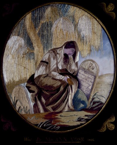 Memorial Embroidered Picture by Ann Vose